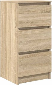 vidaXL Ραφιέρα Sonoma Δρυς 37,5x35x76 εκ. από Επεξεργ. Ξύλο