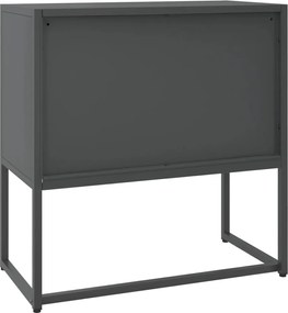 vidaXL Μπουφές Ανθρακί 75 x 35 x 75 εκ. από Ατσάλι