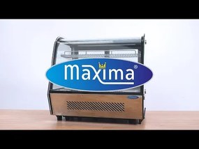 Display Fridge - 120L - 70cm - Rear Sliding Doors