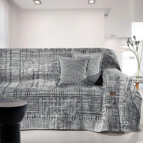 Ριχτάρι Melbourne Silver Guy Laroche Two-seater 180x250cm Βαμβάκι-Ακρυλικό