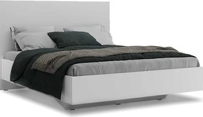 Κρεβάτι Oryana Megapap χρώμα λευκό 160x200εκ.