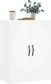 vidaXL Ντουλάπι Τοίχου Λευκό 69,5 x 34 x 90 εκ. από Επεξεργασμένο Ξύλο