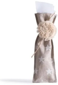Beauty Home ΠΟΥΓΚΙ ΜΑΚΡΟΣΤΕΝΟ 6 x 19 cm -ΛΕΥΚΑ ΑΣΤΕΡΙΑ
