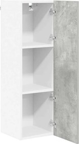 vidaXL Κρεμαστό ντουλάπι Σκυρόδεμα Γκρι 30 x 31 x 100 εκ.