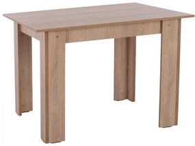 ΤΡΑΠΕΖΙ ΚΟΥΖΙΝΑΣ HM2428.01 KELVIN SONOMA OAK 110x80x77Υεκ.