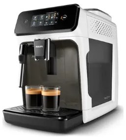 Philips Series 1200 Αυτόματη Μηχανή Espresso 1500W Πίεσης 15bar με Μύλο Άλεσης Λευκή EP1223/00