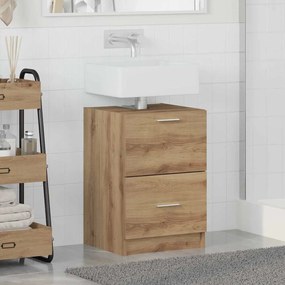 vidaXL Ντουλάπι Μπάνιου Artisan Oak 40 x 37 x 59 cm Επεξεργασμένο ξύλο