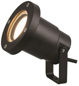 ΣΠOT ΚΗΠΟΥ ΠΛΑΣΤΙΚΟ GU10 IP65 220-240V Φ95X100 ΜΑΥΡΟ ARTE ILLUMINA Eurolamp 145-82024