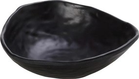 BLACK ΜΠΩΛ  ΤΡΙΓ.18Χ17Χ6ΕΚ WAVY MATTE ΜΕΛΑΜΙΝΗΣ