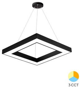 Φωτιστικό Κρεμαστό Braytron BH16-07181 Μαύρο Ματ (Black Mat) CCT3