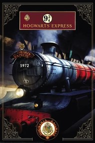 XXL Αφίσα Harry Potter - Hogwarts Express, (80 x 120 cm)
