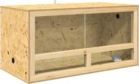 vidaXL Terrarium Καφέ 100 x 50 x 100 cm OSB