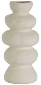 Βάζο Itaca AH-AX24037 Φ13,5x30cm White Andrea House Κεραμικό