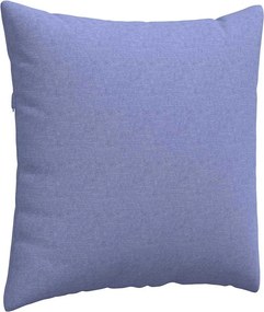 vidaXL Μαξιλάρι Καναπέ 2 pcs Μπλε τζην 60 x 60 cm ύφασμα
