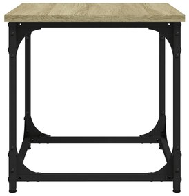 vidaXL Βοηθητικό Τραπέζι Sonoma Δρυς 40x40x40 εκ. Επεξεργασμένο Ξύλο