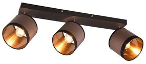 Φωτιστικό Οροφής - Spot Davos R81553041 3xE14 60x21x16cm Taupe-Black RL Lighting