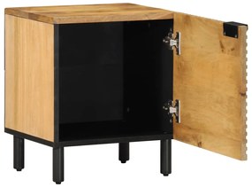 vidaXL Κομοδίνα 2 τεμάχια καφέ 40x33x46 cm από μασίφ ξύλο Mango