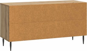 vidaXL Ντουλάπι TV 99 x 34,5 x 50 εκ. Artisan Δρυς Επεξεργασμένο Ξύλο