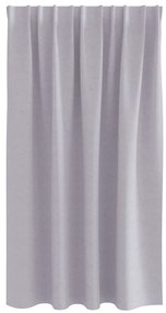 vidaXL Κουρτίνες με κουρτίνες 2 pcs Μεταλλικό Γκρι Πολυεστέρας