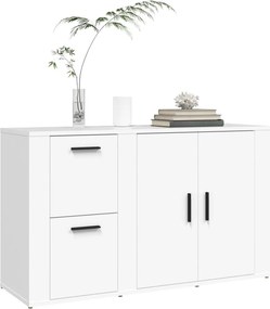 vidaXL Ντουλάπι Λευκό 100 x 33 x 59,5 εκ. από Επεξεργασμένο Ξύλο