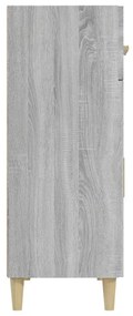 vidaXL Ντουλάπι Γκρι Sonoma 69,5 x 34 x 89 εκ. από Επεξεργασμένο Ξύλο