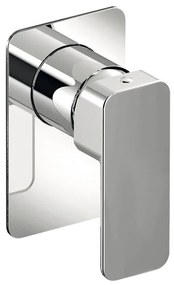 Eurorama Quadra Chrome Μίκτης Εντοιχισμού 1 Εξόδου 144055SL-100