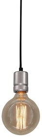Φωτιστικό Οροφής Μονόφωτο Homelighting Beretta 77-3205 Chrome