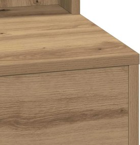vidaXL Τραπέζι περιποίησης Artisan Oak 50 x 41 x 135 εκ