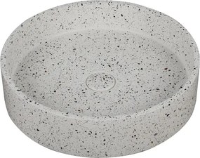 Karag Elpis CS-0003-E3 Stracciatella Ø42,5 - Επιτραπέζιος Νιπτήρας Terrazzo