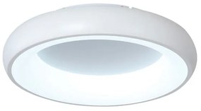 Πλαφονιέρα Φωτιστικό Οροφής LED 54W 3CCT Ακρυλικό-Μέταλλο Φ40 Inlight-42020-B-White-Λευκό 42020-B-White