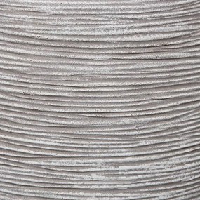 Capi Βάζο Nature Rib Elegant Low Ιβουάρ 36 x 47 εκ. KOFI782 - Λευκό