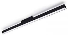 Φωτιστικό Μαγνητικής Ράγας LED 20W Γραμμικό 3000K 60cm Interlight -21358-Μαύρο 21358