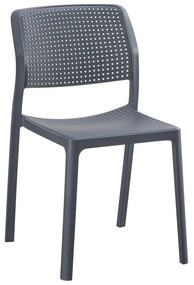 CHAIR OUTDOOR COMFEE  POLYPROPYLENE IN GREY 41x57x82H cm.