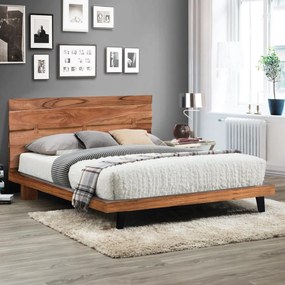 Κρεβάτι FANSI Διπλό Μασίφ Ξύλο Ακακίας 160x200 εκ. 160x200x90 εκ.