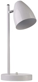 Φωτιστικό Επιτραπέζιο 534LUN5147 Φ18x43cm 1xE27 40W White Opviq