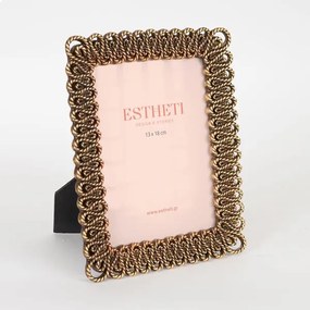 Κορνίζα Polyresin Χρυσή 13x18εκ. ESTHETI 756-12021
