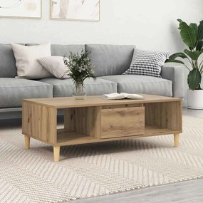 vidaXL artisan δρυς 103.5 x 60 x 35 εκ Επεξεργασμένο ξύλο