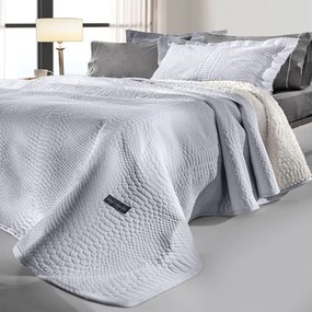 Κουβέρτα Capsule (Σετ 2τμχ) Silver Guy Laroche Υπέρδιπλo 220x240cm Microfiber