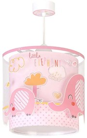 Φωτιστικό Οροφής Παιδικό Little Elephant 61332 S Pink Ango Polypropylene