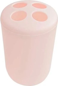 Θήκες οδοντόβουρτσας πλαστικές σε σετ 5Χ - Light Pink - 21650