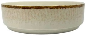 Μπωλ Σερβιρίσματος Vertical Premium Desert 8256-14 Φ17cm Beige Ankor Porcelain