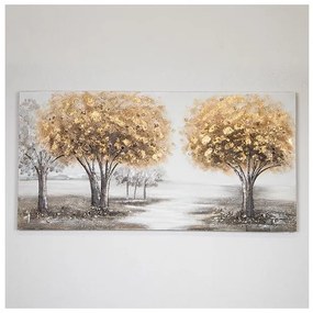 Πίνακας Σε Καμβά Δέντρα 60x120x3cm 755-12063 Estheti-755-12063-Πολύχρωμο 755-12063