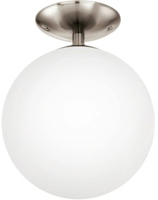 Φωτιστικό Οροφής Rondo 91589 White Eglo Metal, Glass