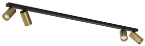 Φωτιστικό Οροφής - Σποτ Mono 7784 4xGU10 10W Solid Brass Nowodvorski Metal, Plastic