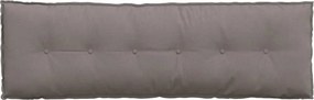 vidaXL Μαξιλάρι Πλάτης Taupe 160 x 19 x 50 εκ ύφασμα