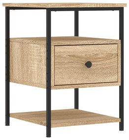 vidaXL Κομοδίνο Sonoma Δρυς 40 x 42 x 56 εκ. από Επεξεργασμένο Ξύλο