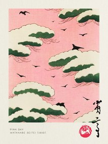 Αναπαραγωγή Pink Sky - Watanabe Seitei, (30 x 40 cm)
