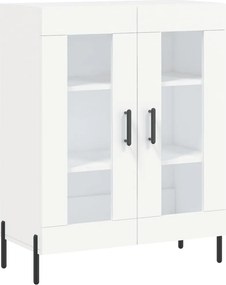 vidaXL Ντουλάπι Λευκό 69,5x34x180 εκ. από Επεξεργασμένο Ξύλο