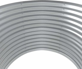 vidaXL Ζαρντινιέρα Ανθρακί 100x100x68εκ Γαλβανισμένος χάλυβας