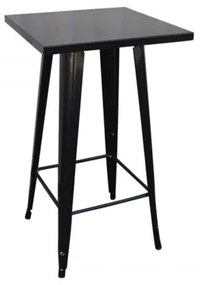 RELIX τραπέζι BAR Μεταλλικό Antique Black 60x60x101 cm Ε5203,10